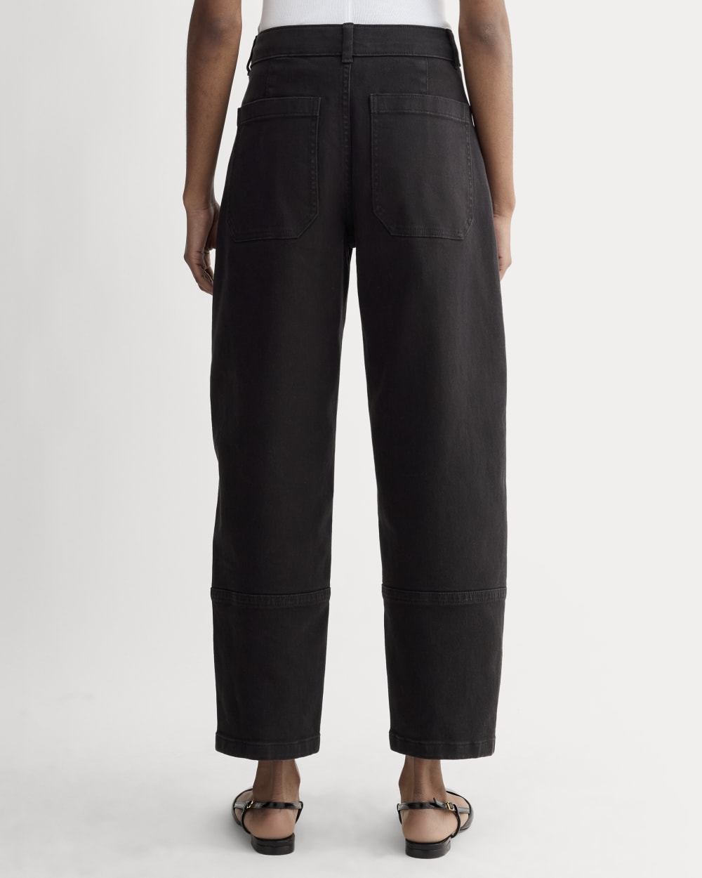 The Utility Barrel Pant | Black | Regular - Image 6