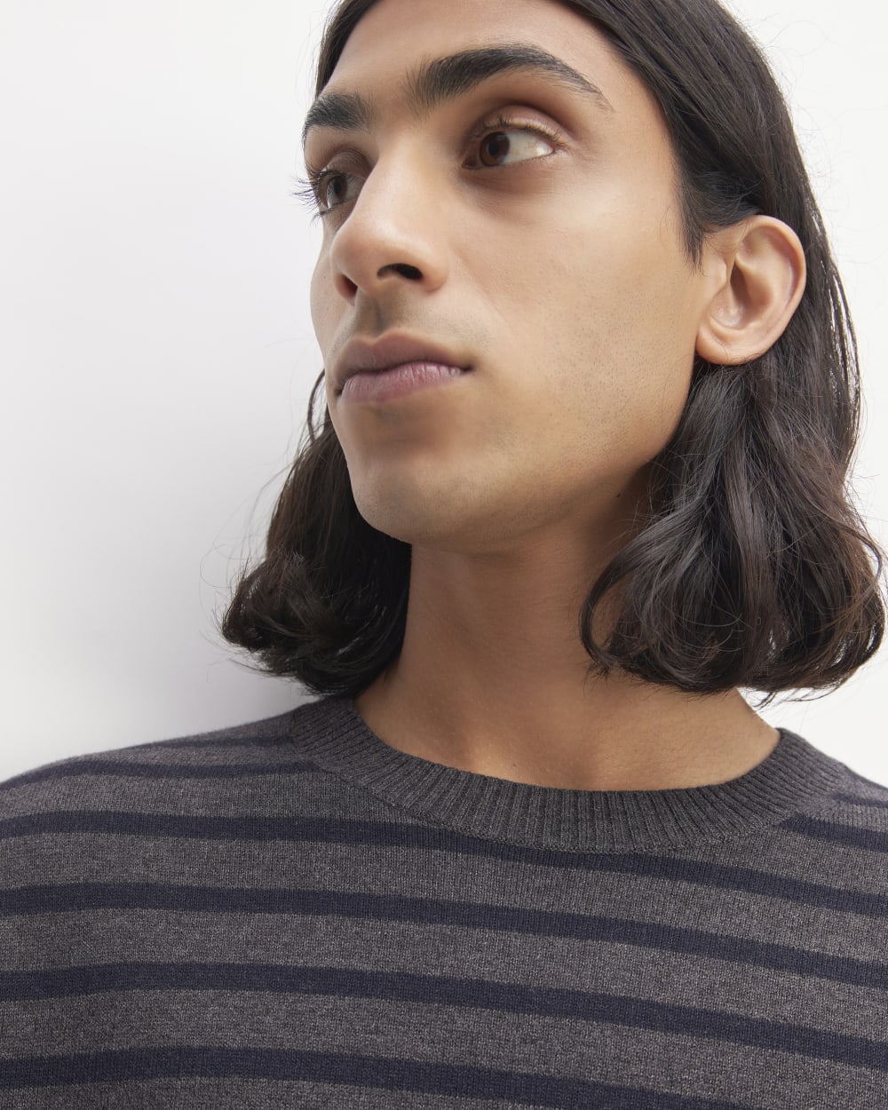 The No-Sweat Sweater | Uniform | Heathered Midnight / Heathered Ash - Image 4