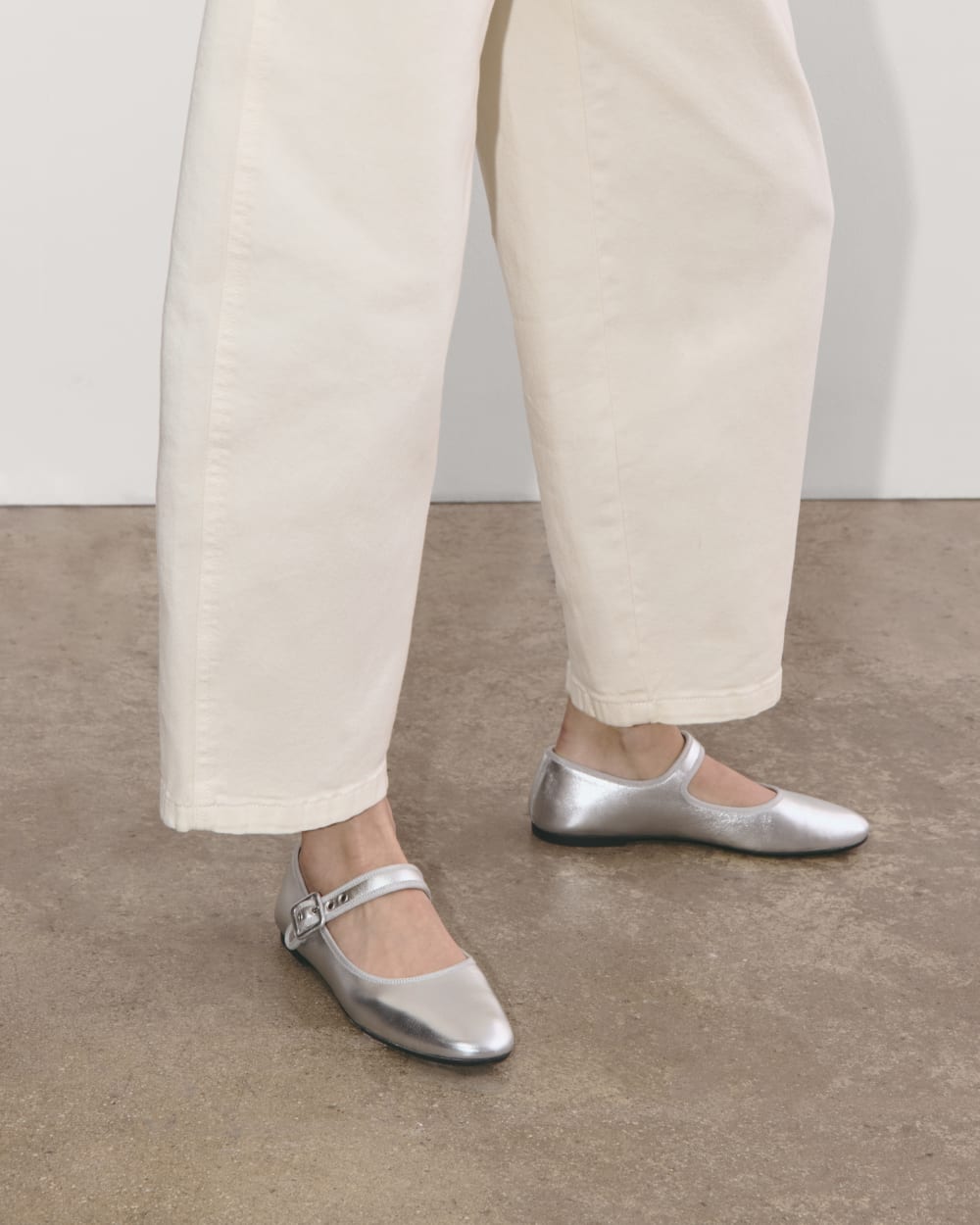 The Day Buckle Mary Jane | Silver - Image 2