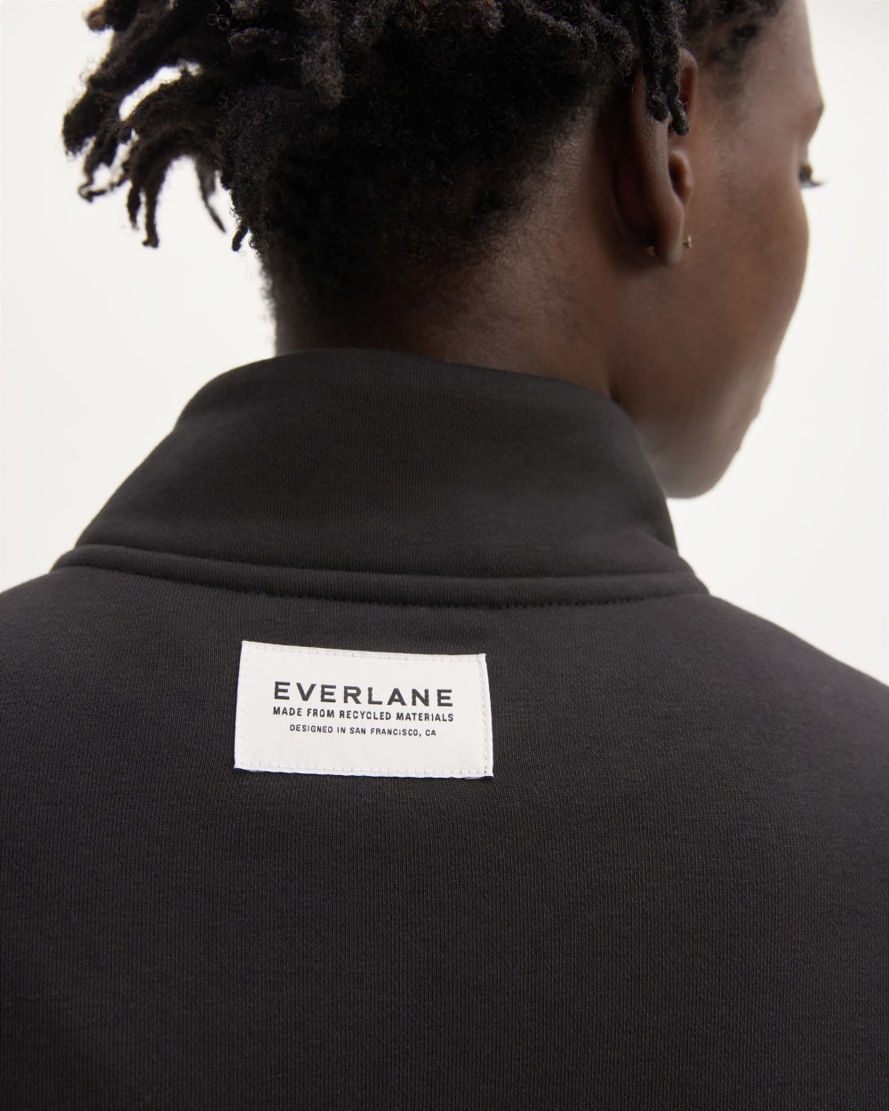 The ReTrack Fleece Half-Zip | Black - Image 5