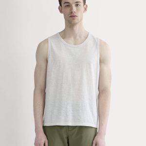 The Rec Performance Tank | Heathered Oat