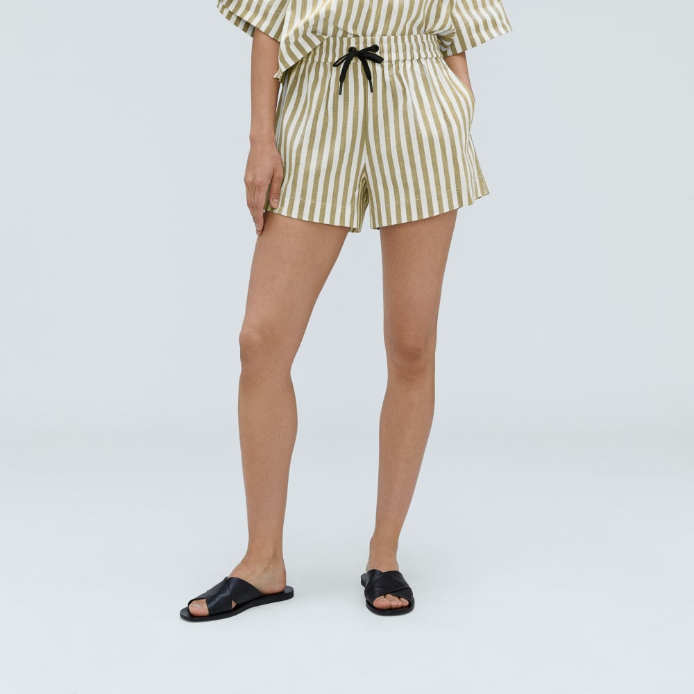 The Seersucker Boxer Short | Nutria / Off-White - Image 2