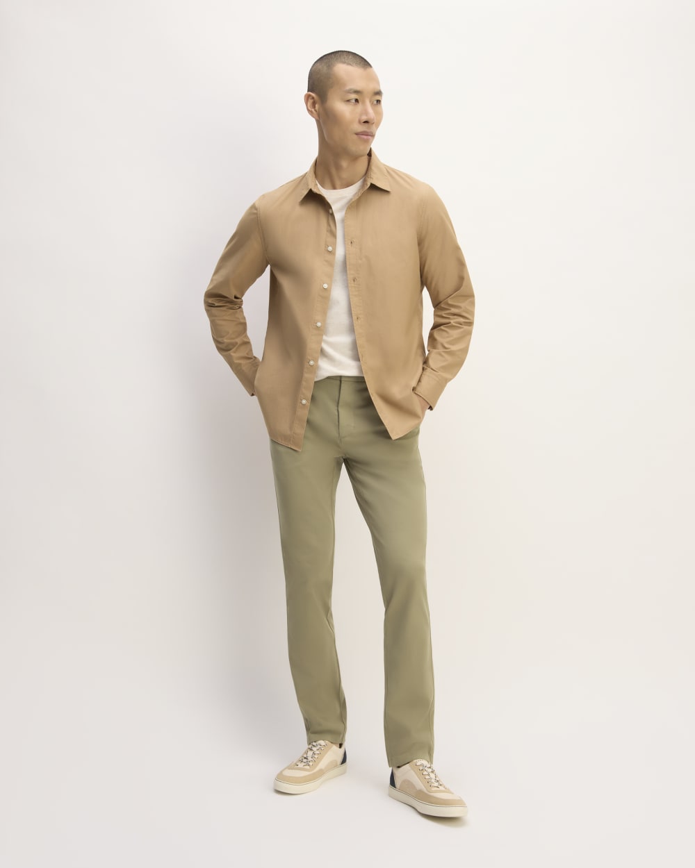 The Performance Chino | Uniform | Pale Green | Slim