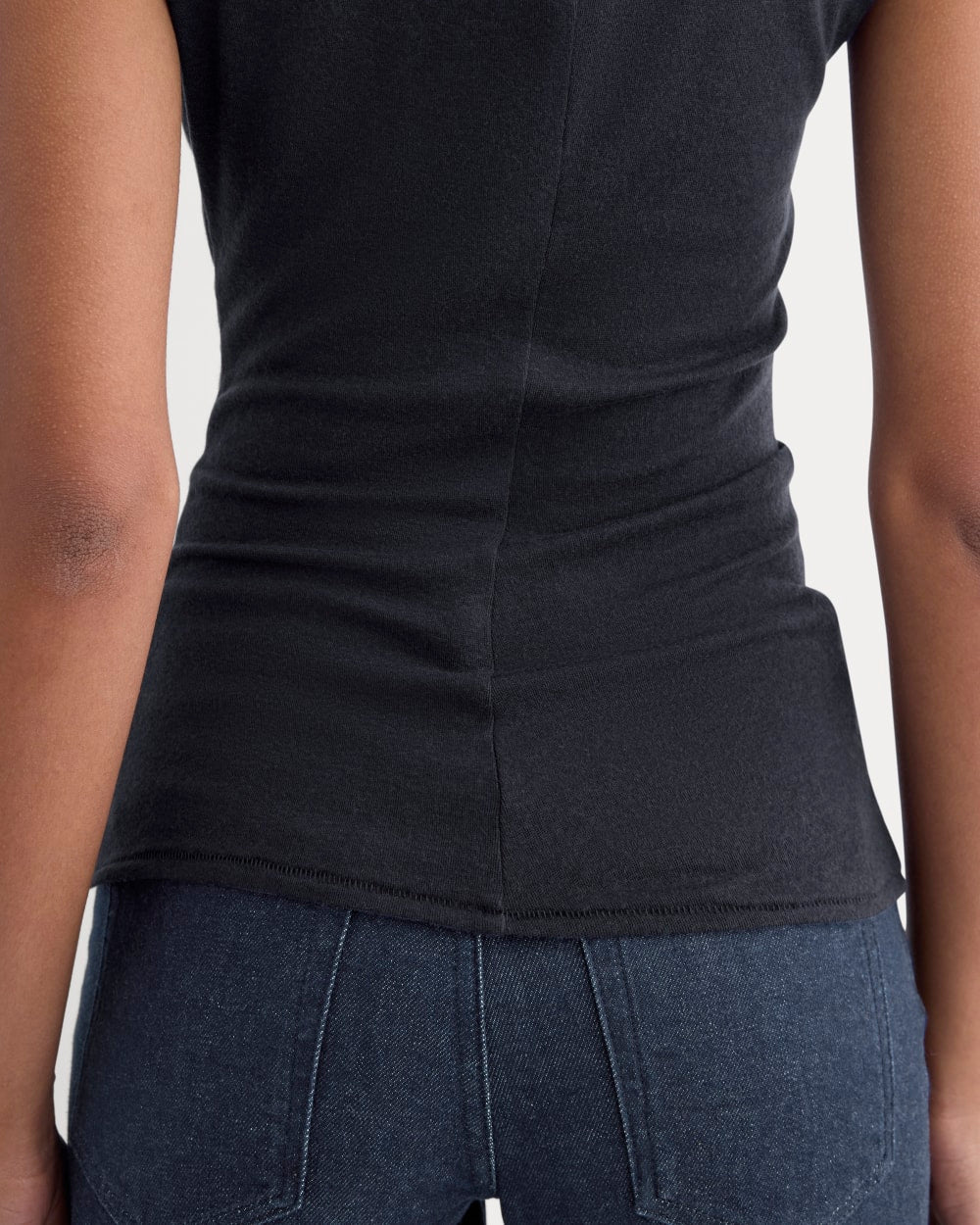 Twist Top in Butterluxe | Deep Navy - Image 4