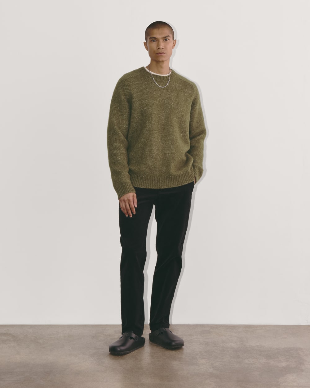 The Cloud Crewneck Sweater | Beech - Image 3