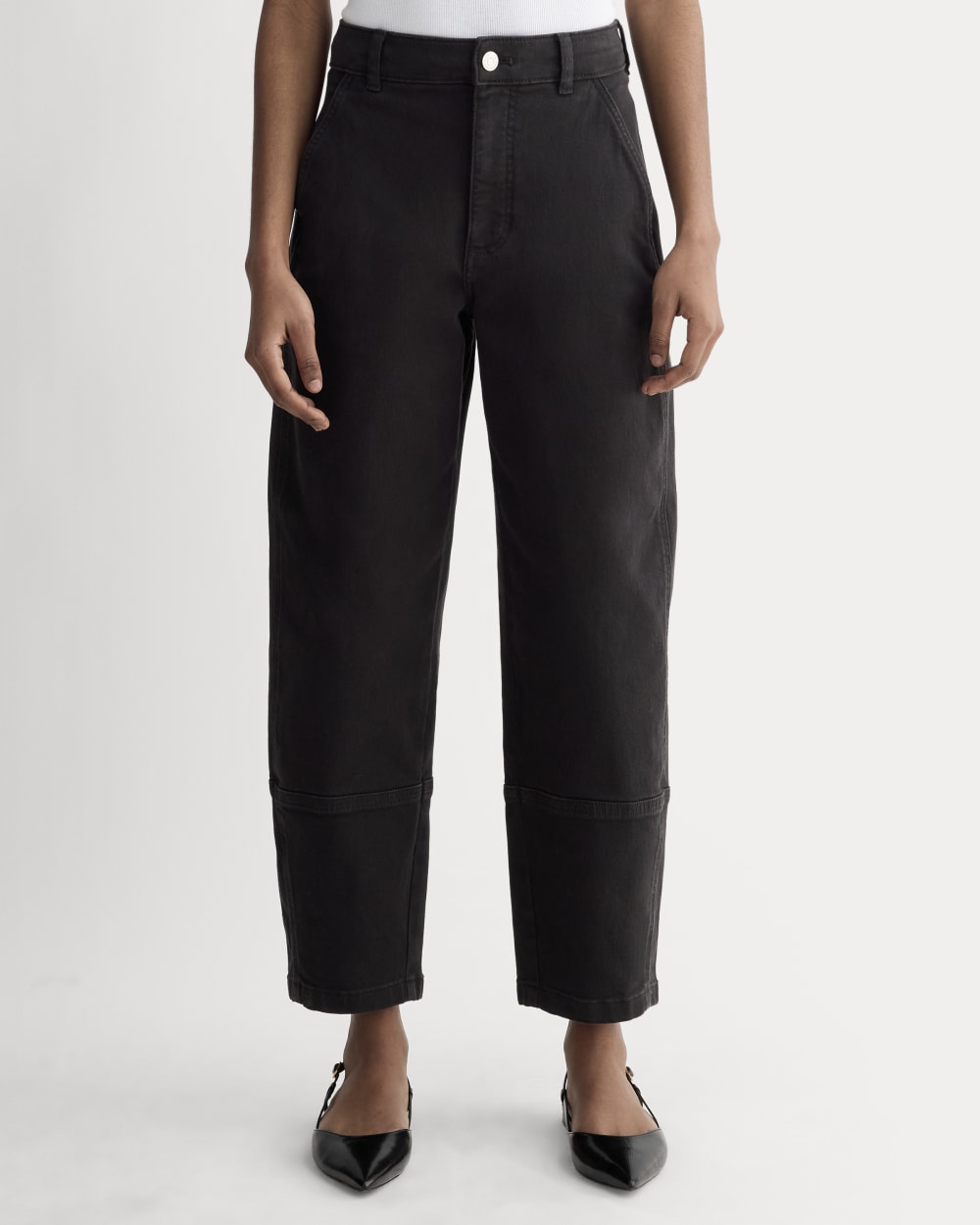 The Utility Barrel Pant | Black | Regular - Image 3