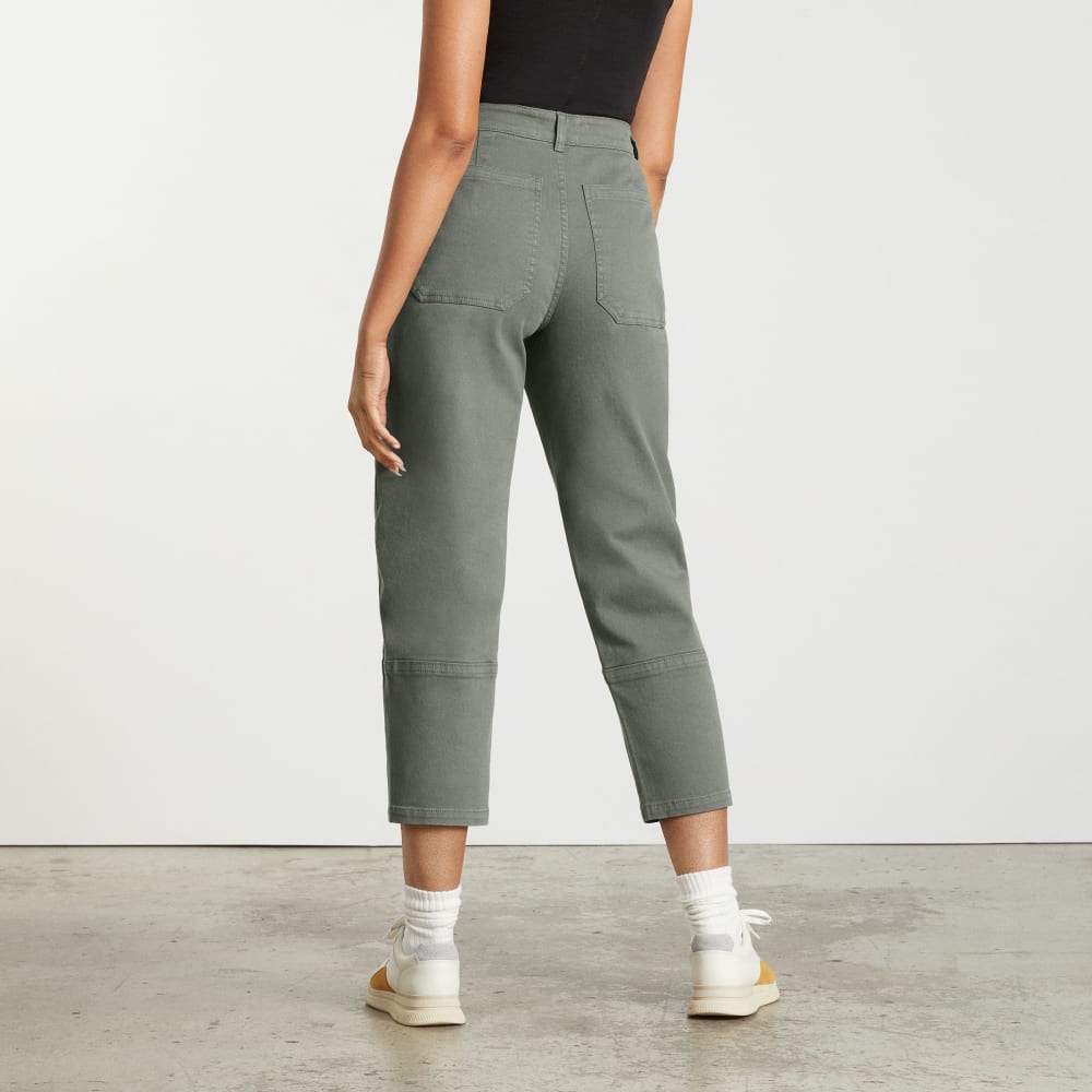 The Utility Barrel Pant | Pewter Green | Tall - Image 4