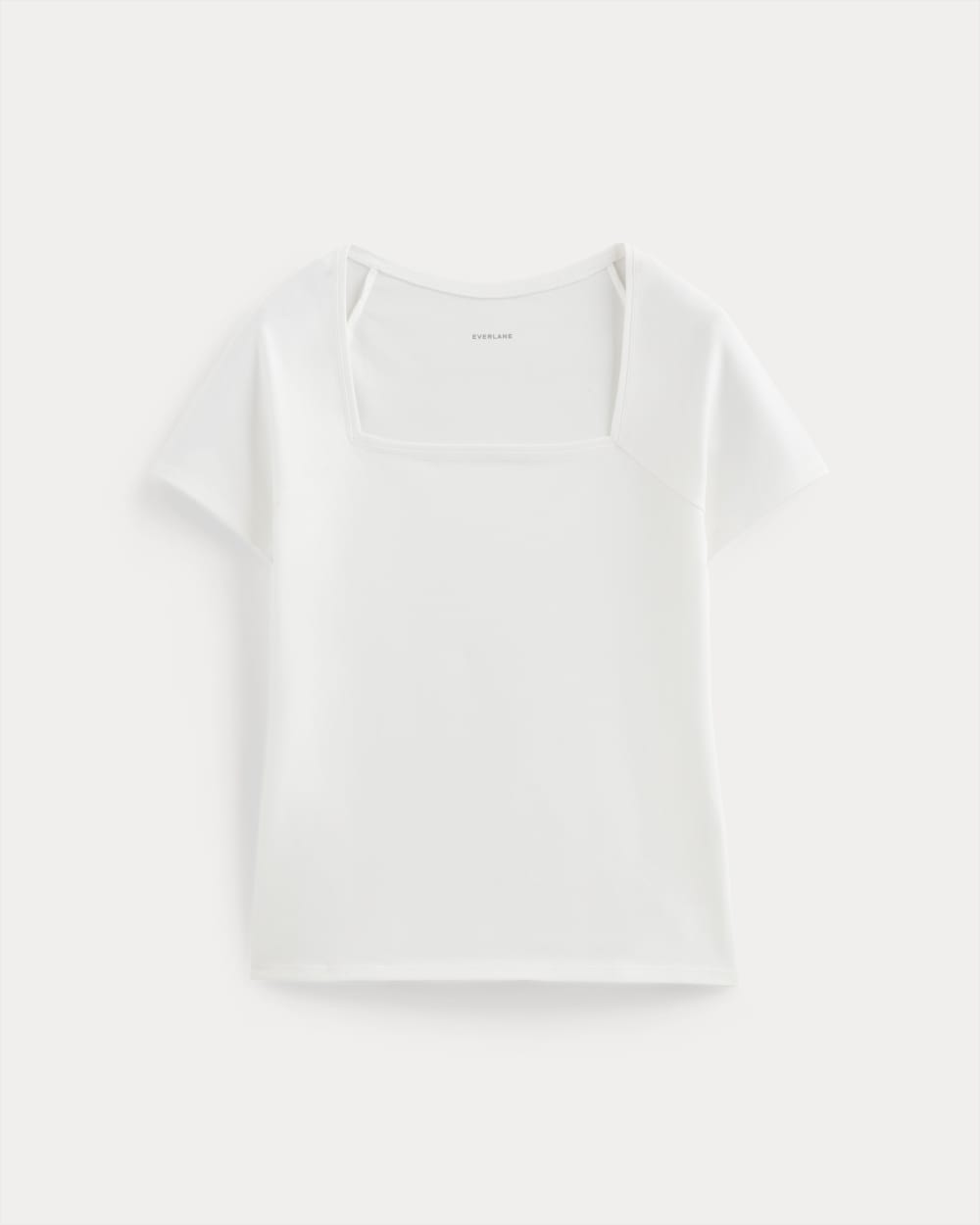 The Form Square-Neck Top | White - Image 2