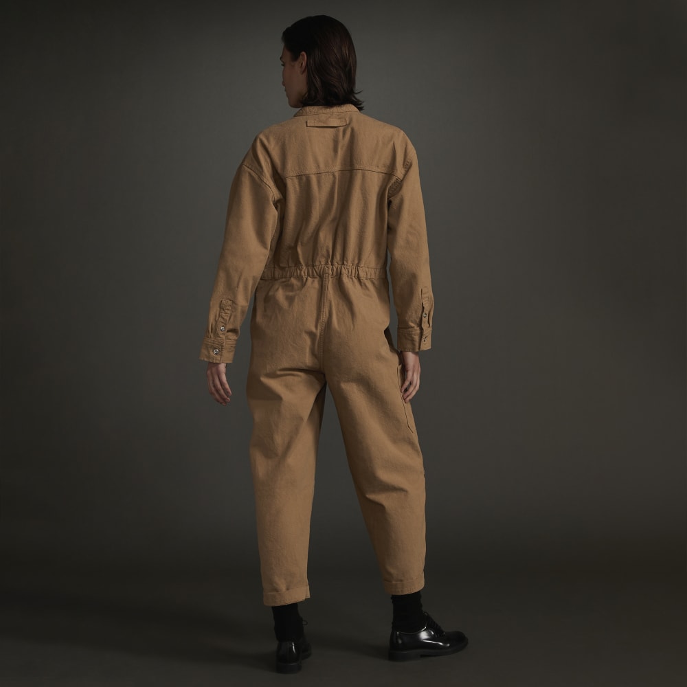 The Canvas Organic Cotton Coverall | Cappuccino - Image 4