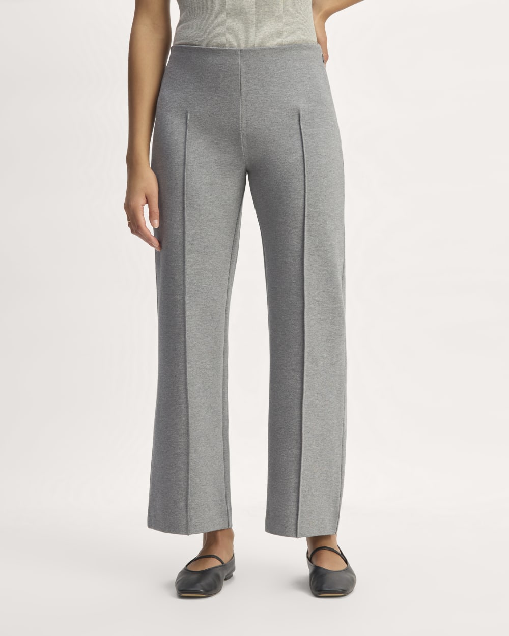 The Dream Trouser | Mid Heather Grey - Image 3