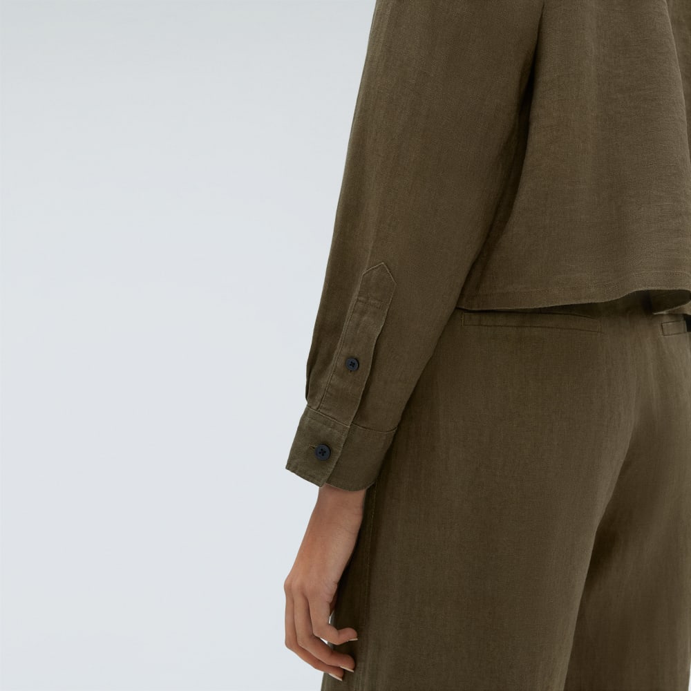 The Linen Way Short Shirt | Beech - Image 6