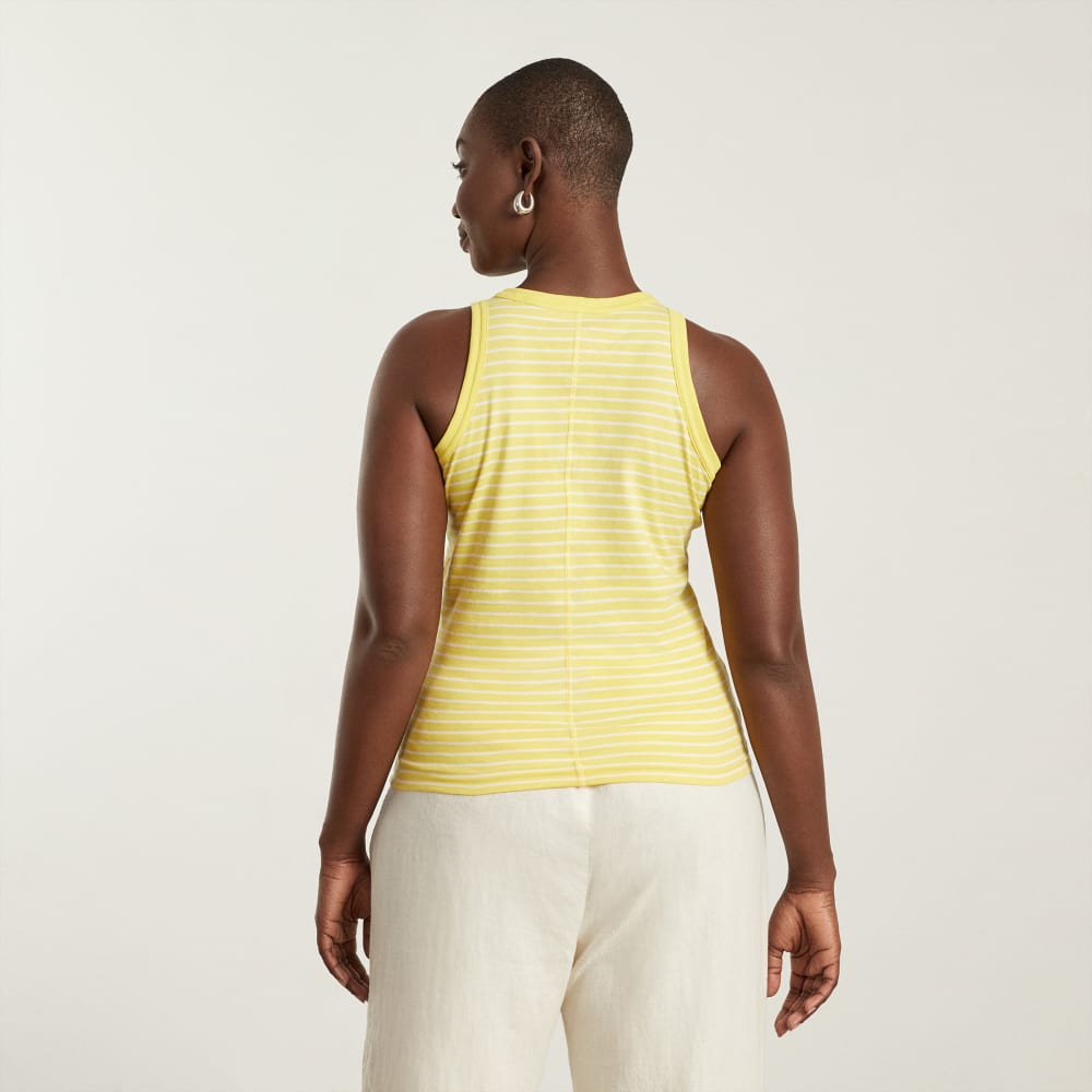 The Tank in Essential Cotton | Acacia / Tan - Image 5