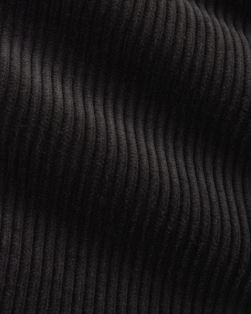 Wide Wale Corduroy Trouser | Black - Image 6