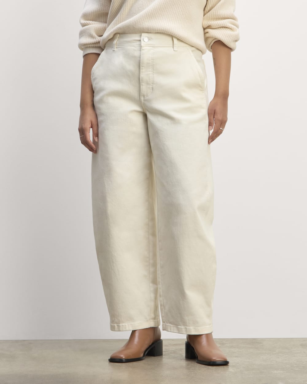 The Utility Curve Pant | Bone - Image 3
