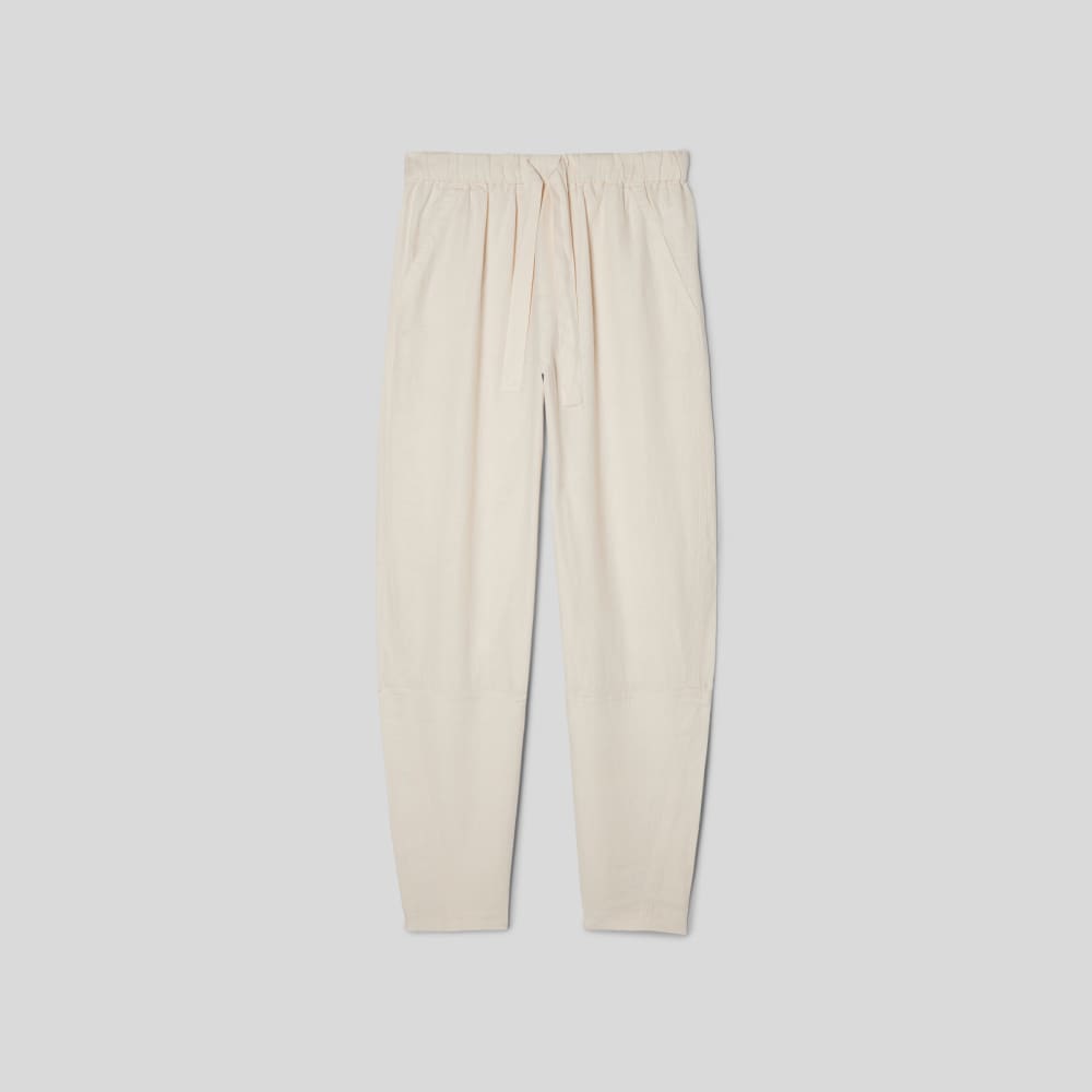 The Linen Pull-On Barrel Pant | Canvas - Image 2