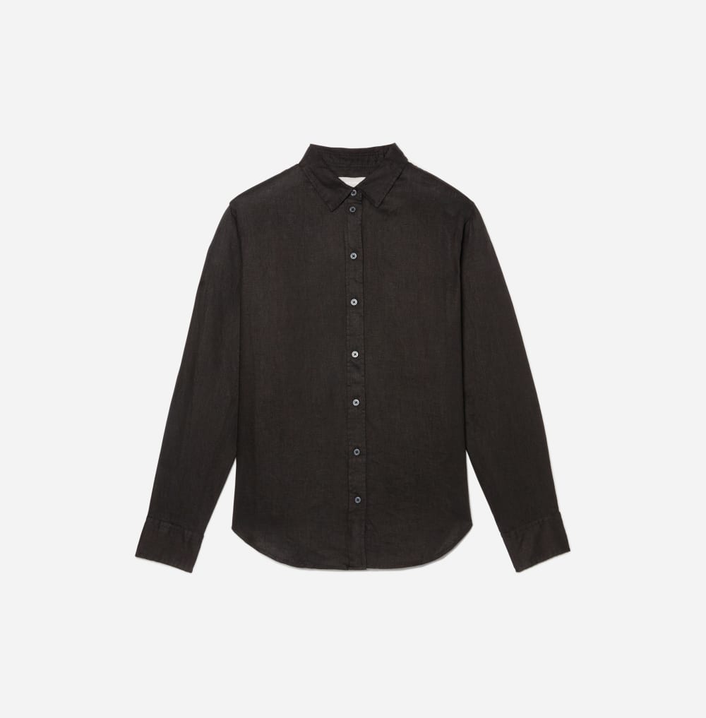 The Must-Have Shirt in Linen | Black