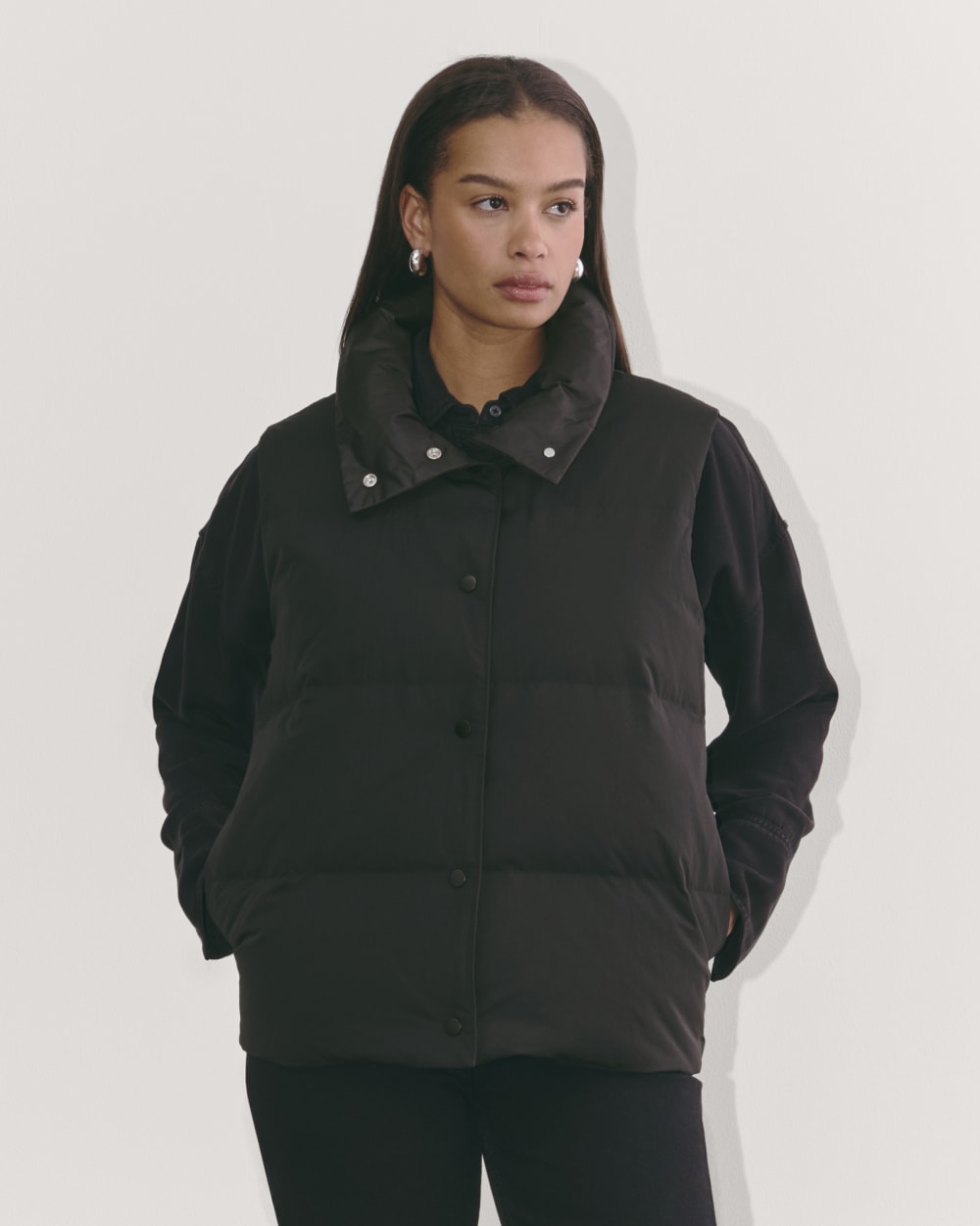 The Puffer Vest | Black
