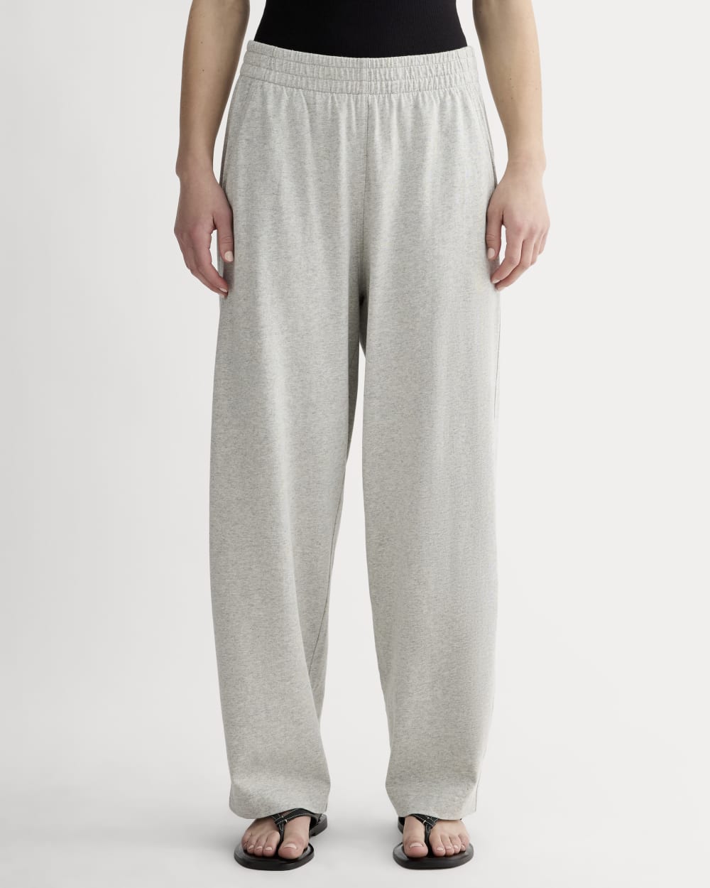 The Off-Duty Barrel Pant | Pale Heather Grey - Image 3
