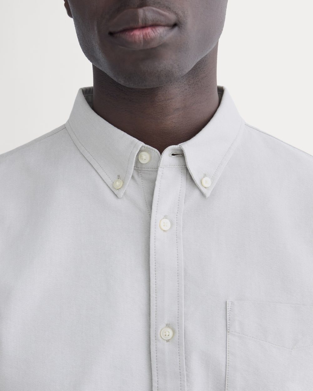 The Slim Oxford Shirt | Grey | Standard - Image 5