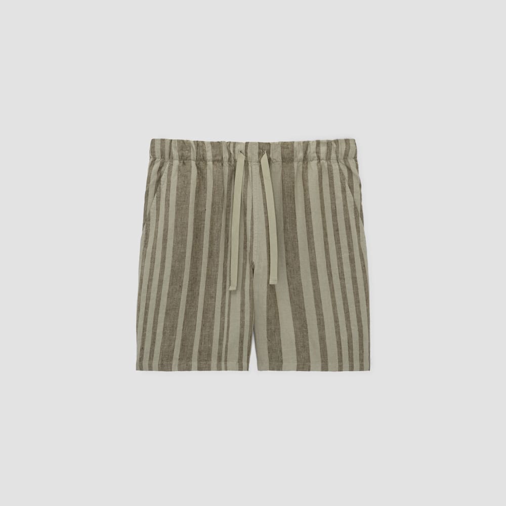 The Linen Easy Short | Seagrass / Kalamata - Image 2