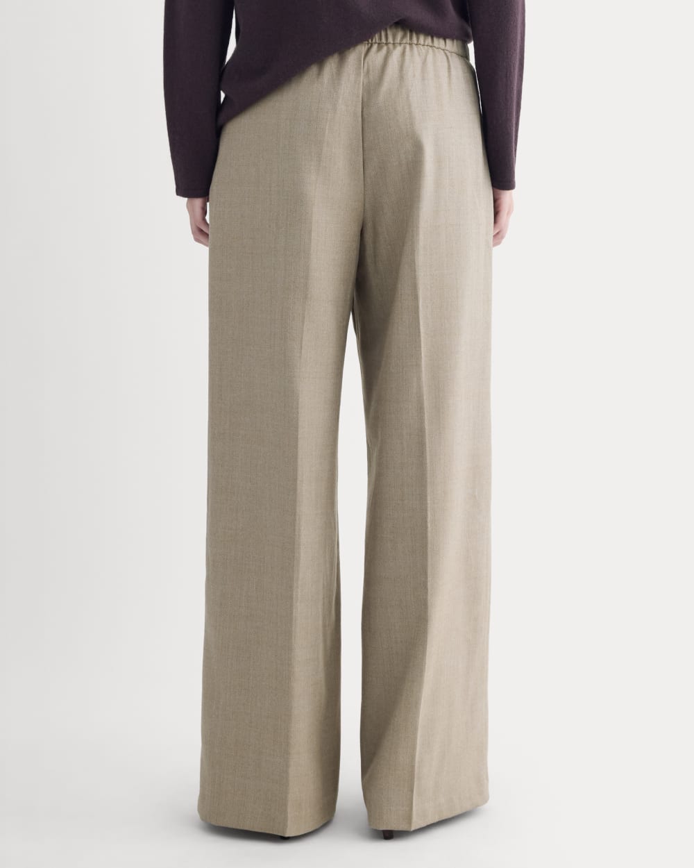 Pull-On Trouser in Tailor Twill | Light Taupe - Image 5