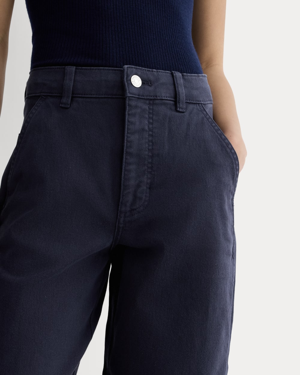 The Utility Barrel Pant | Navy | Regular - Image 5