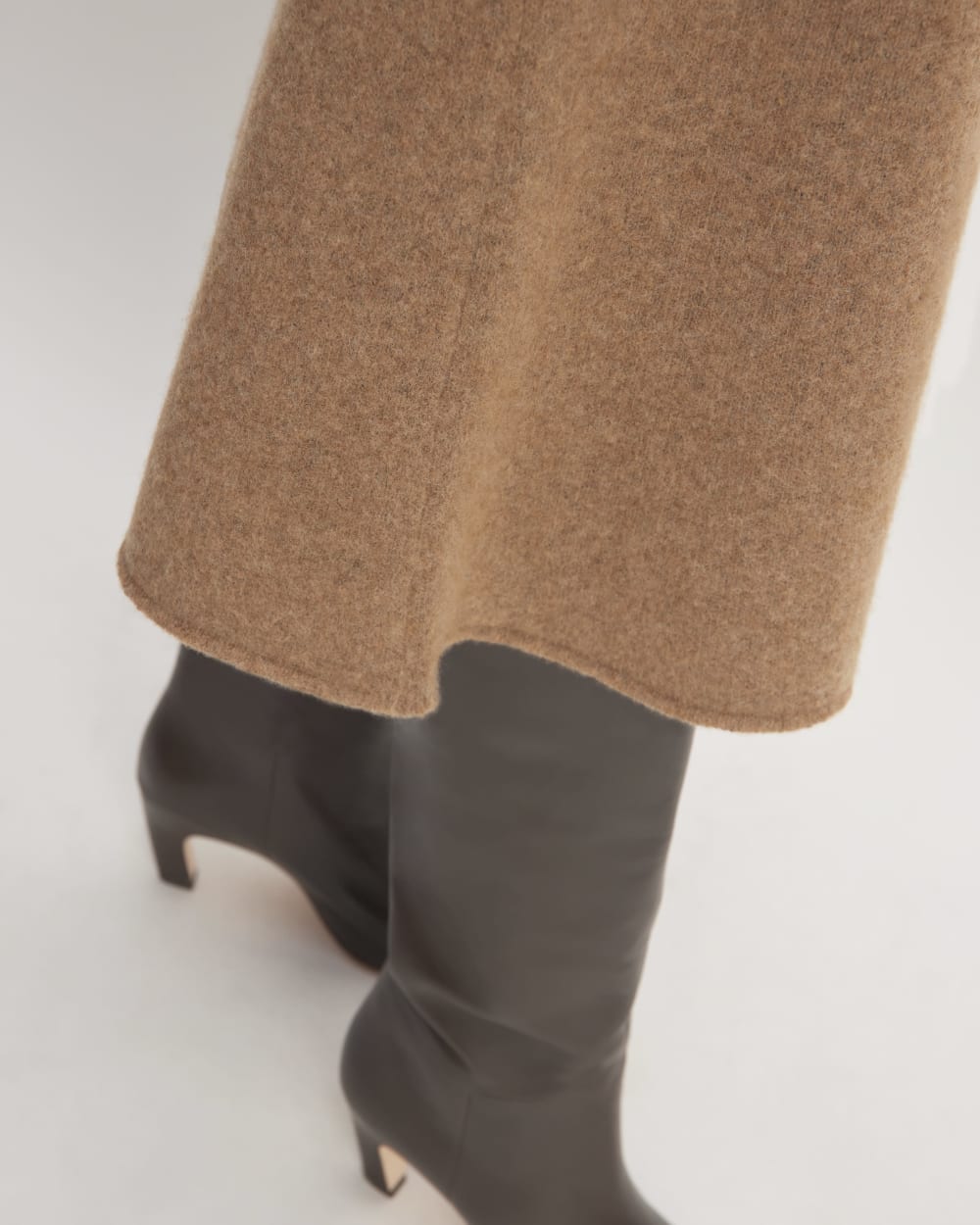 The Cozy-Stretch Sleeveless Midi Dress | Heathered Toasted Coconut - Image 5