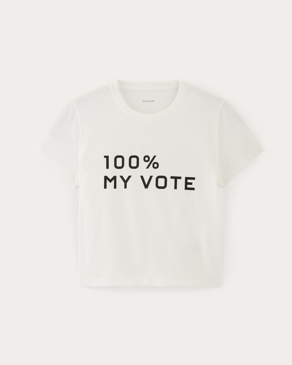 The Voter Tee in Essential Cotton | White - Image 2