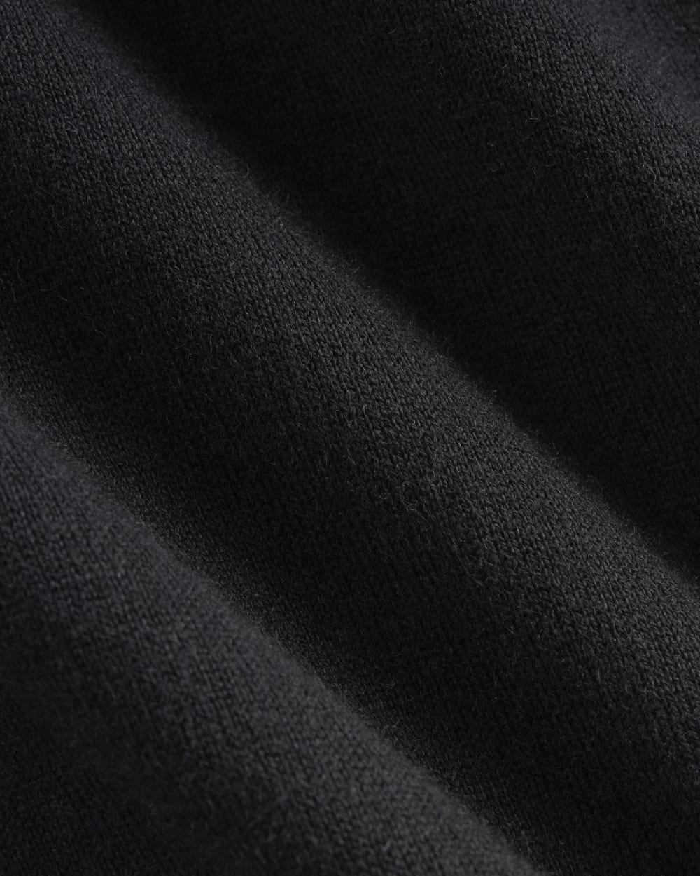 The Polo in Cotton Cashmere | Black - Image 6