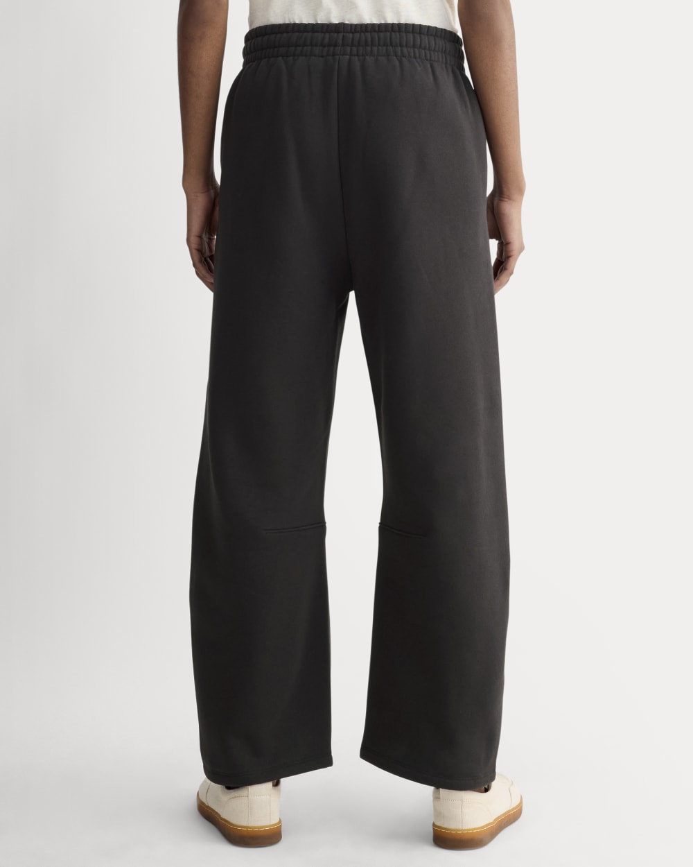 Luxe Fleece Barrel Sweatpant | Black - Image 5