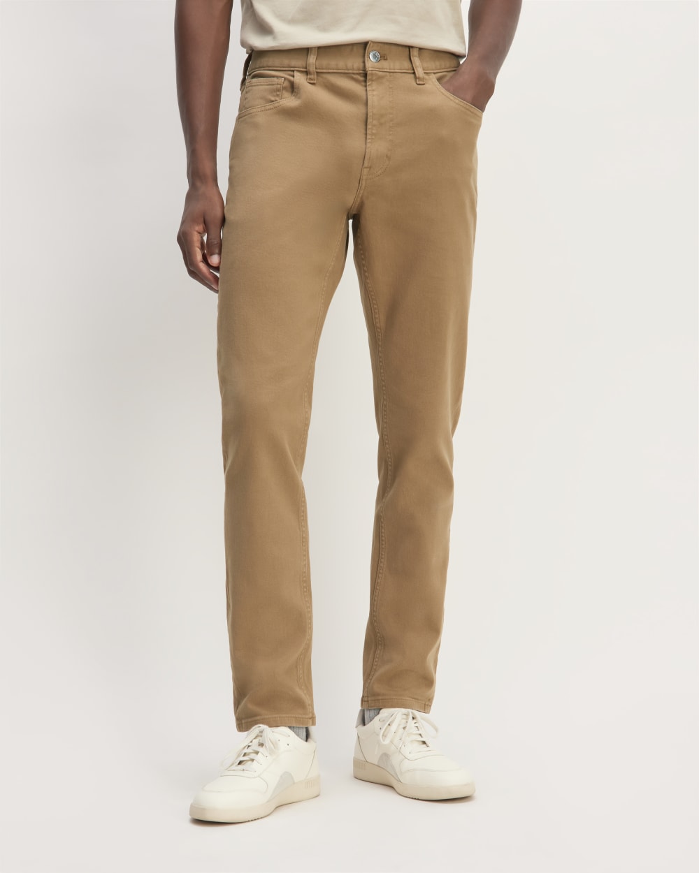 The Stretch Twill 5-Pocket Pant | Toasted Coconut - Image 3