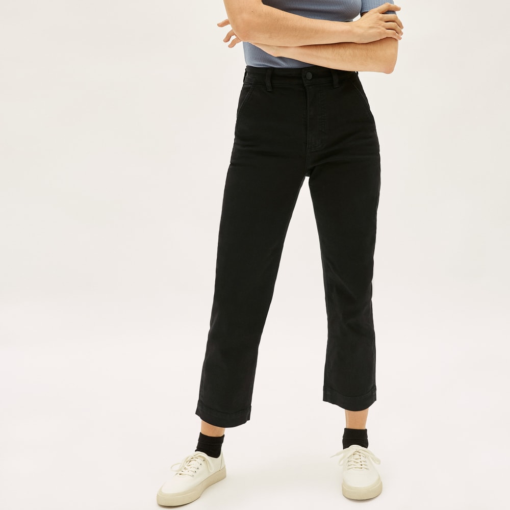 The Straight-Leg Crop | Black | Short - Image 4