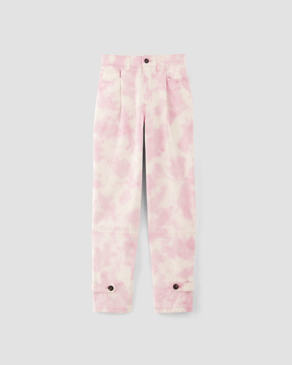 The Everlane x Marques' Almeida Canvas Oversized Barrel Pant | Pink Tie-Dye - Image 2