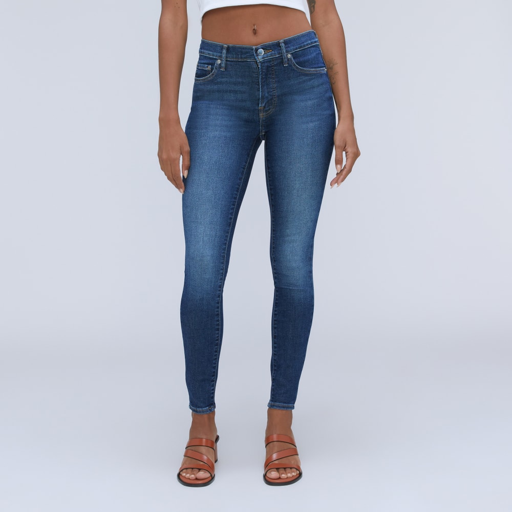 The Mid-Rise Skinny Stretch Jean | Dark Indigo - Image 3