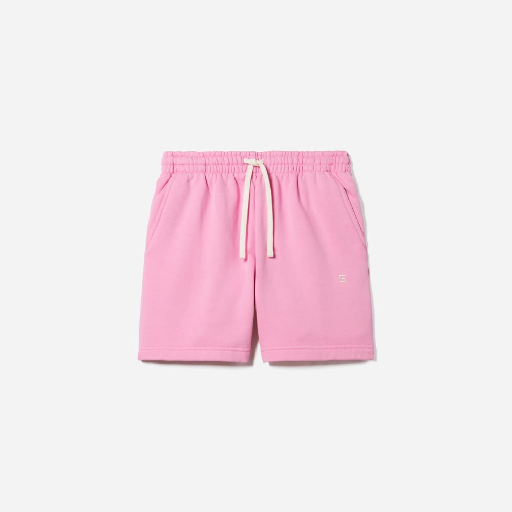 The Track Long Sweatshort | Bubble Gum