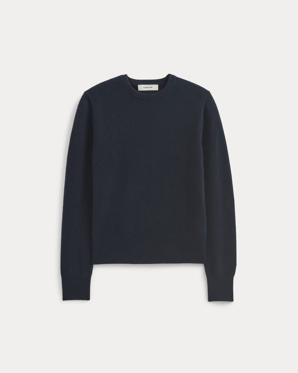 Cashmere Slim Crew Sweater | Navy - Image 2