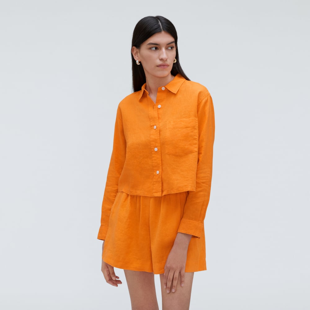 The Linen Way Short Shirt | Turmeric - Image 2