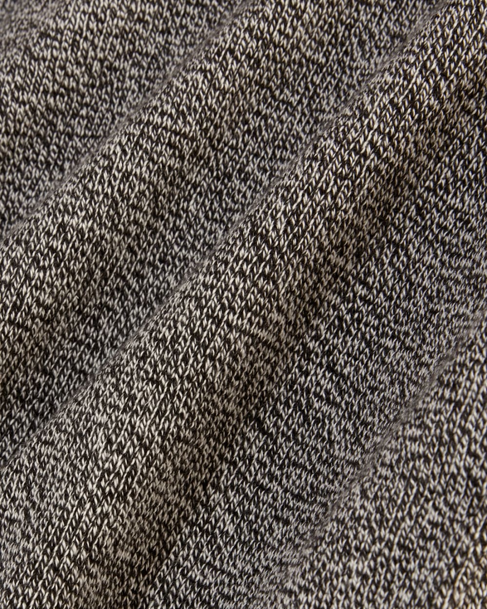 The Classic Sweater in Everyday Cotton | Canvas / Black Twist - Image 6