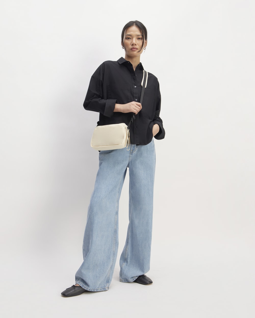 The Recycled Nylon Camera Bag | Parchment - Image 2