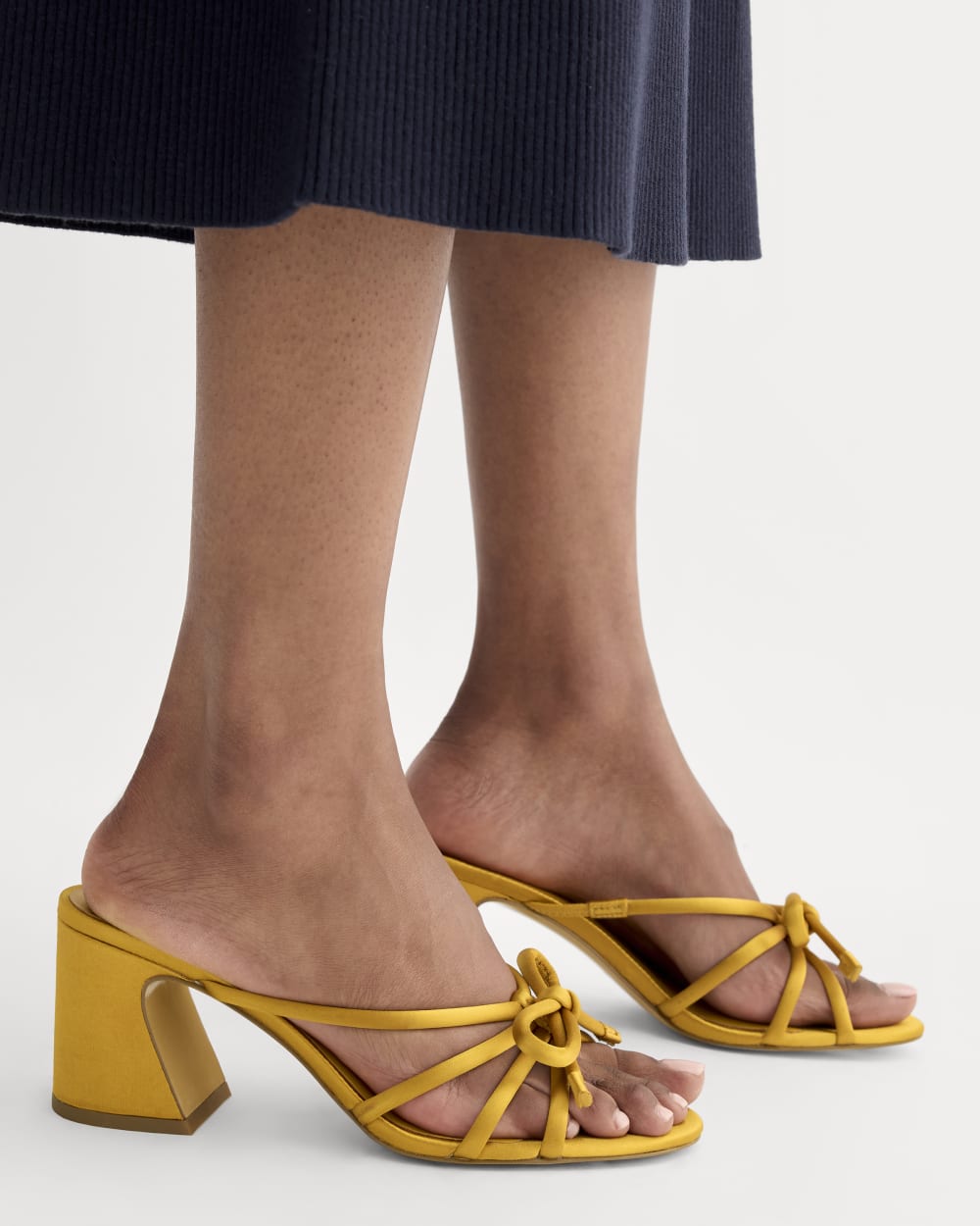 The Bow Heel | Golden Sun Satin - Image 2