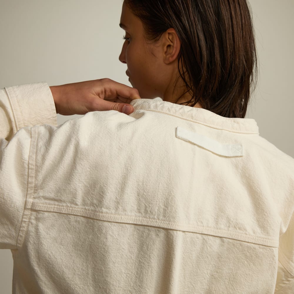 The Canvas Organic Cotton Coverall | Bone - Image 5