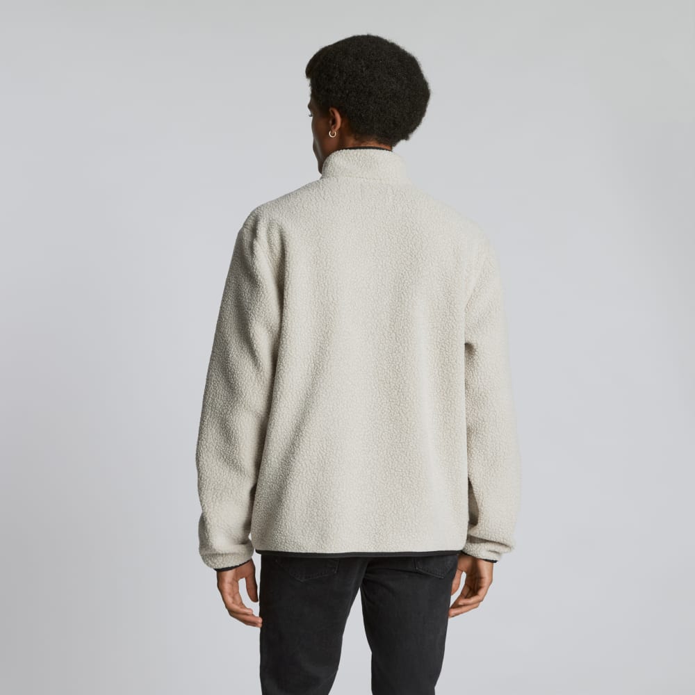 The ReNew Fleece Full Zip | Oat - Image 3