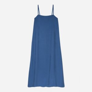 The Japanese GoWeave? Slip Dress | Deep Blue