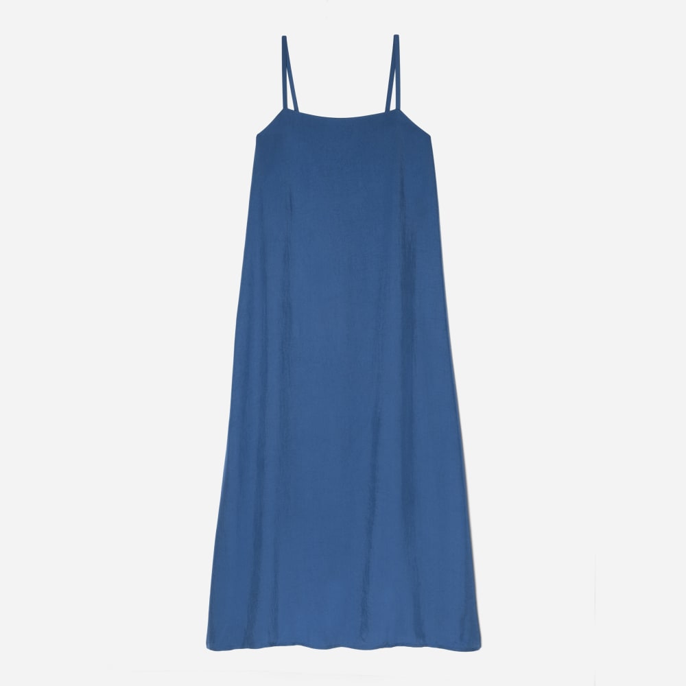 The Japanese GoWeave? Slip Dress | Deep Blue