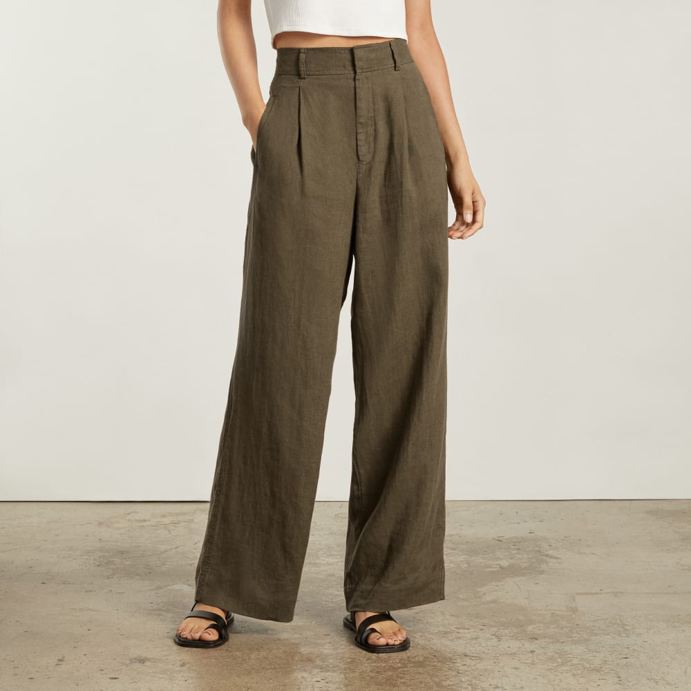 The Linen Way-High® Drape Pant | Beech - Image 2