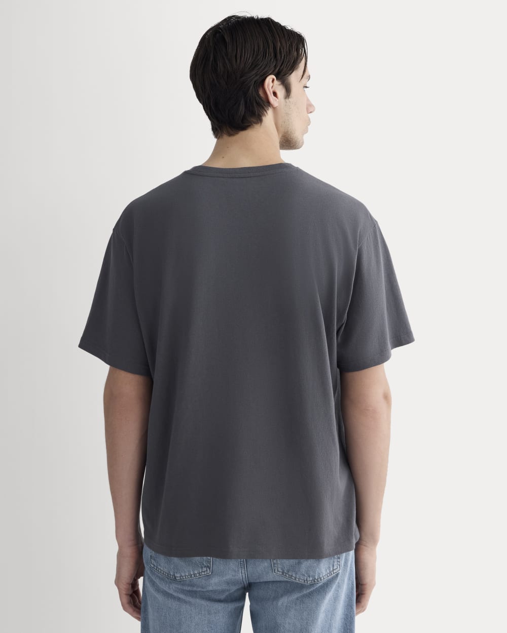 The Premium-Weight Relaxed Crew | Uniform | Graphite - Image 4