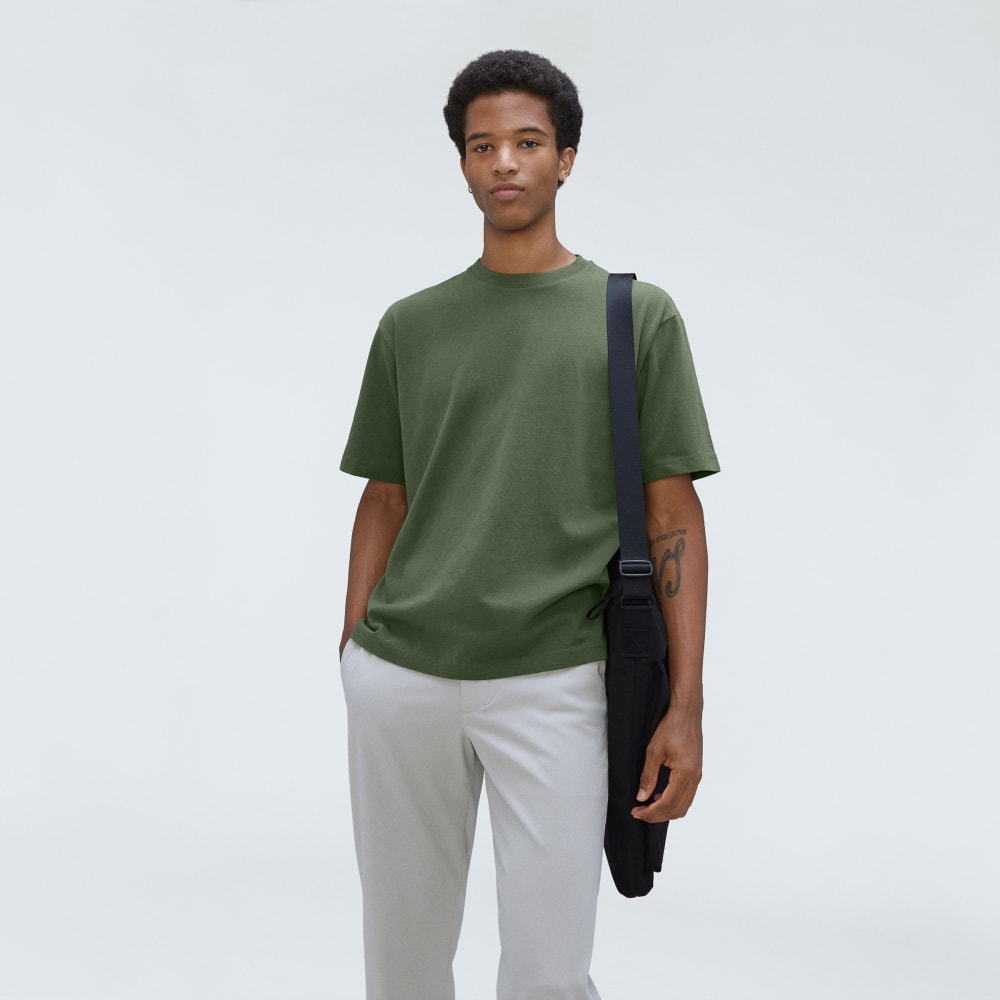 The Premium-Weight Relaxed Crew | Uniform | Forest Green - Image 5