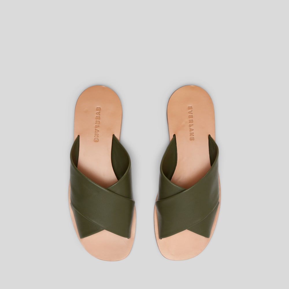 The Day Crossover Sandal | Olive - Image 4