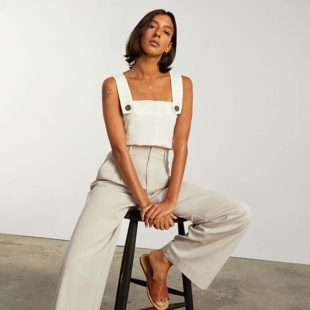 The Apron Linen Tank | Canvas - Image 6