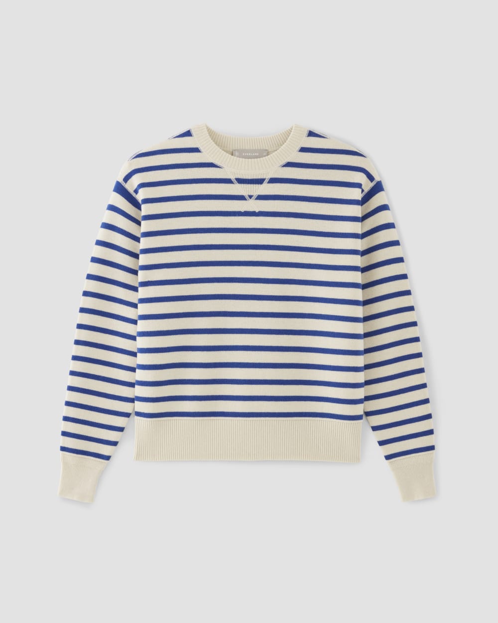 The Cotton-Merino Sweatshirt | Canvas / Lapis Blue - Image 2
